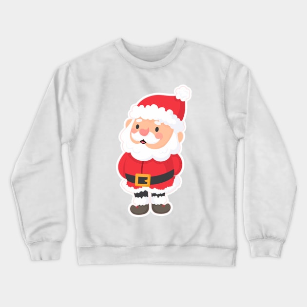 Santa Claus Crewneck Sweatshirt by MadDesigner